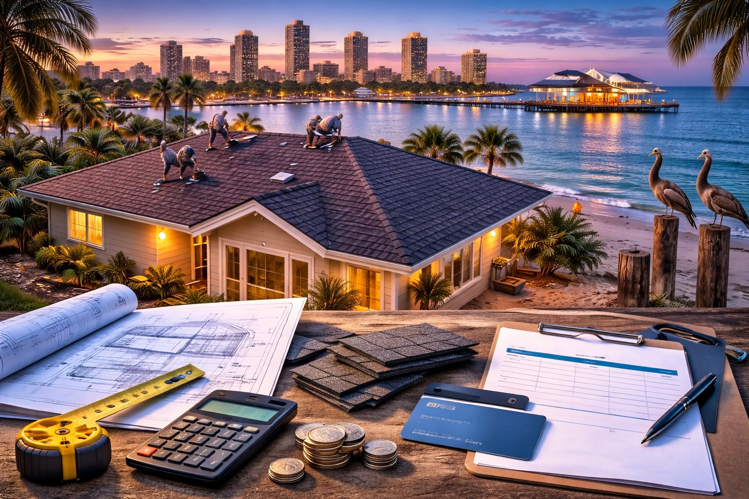 Roof Replacement Cost St. Petersburg, FL