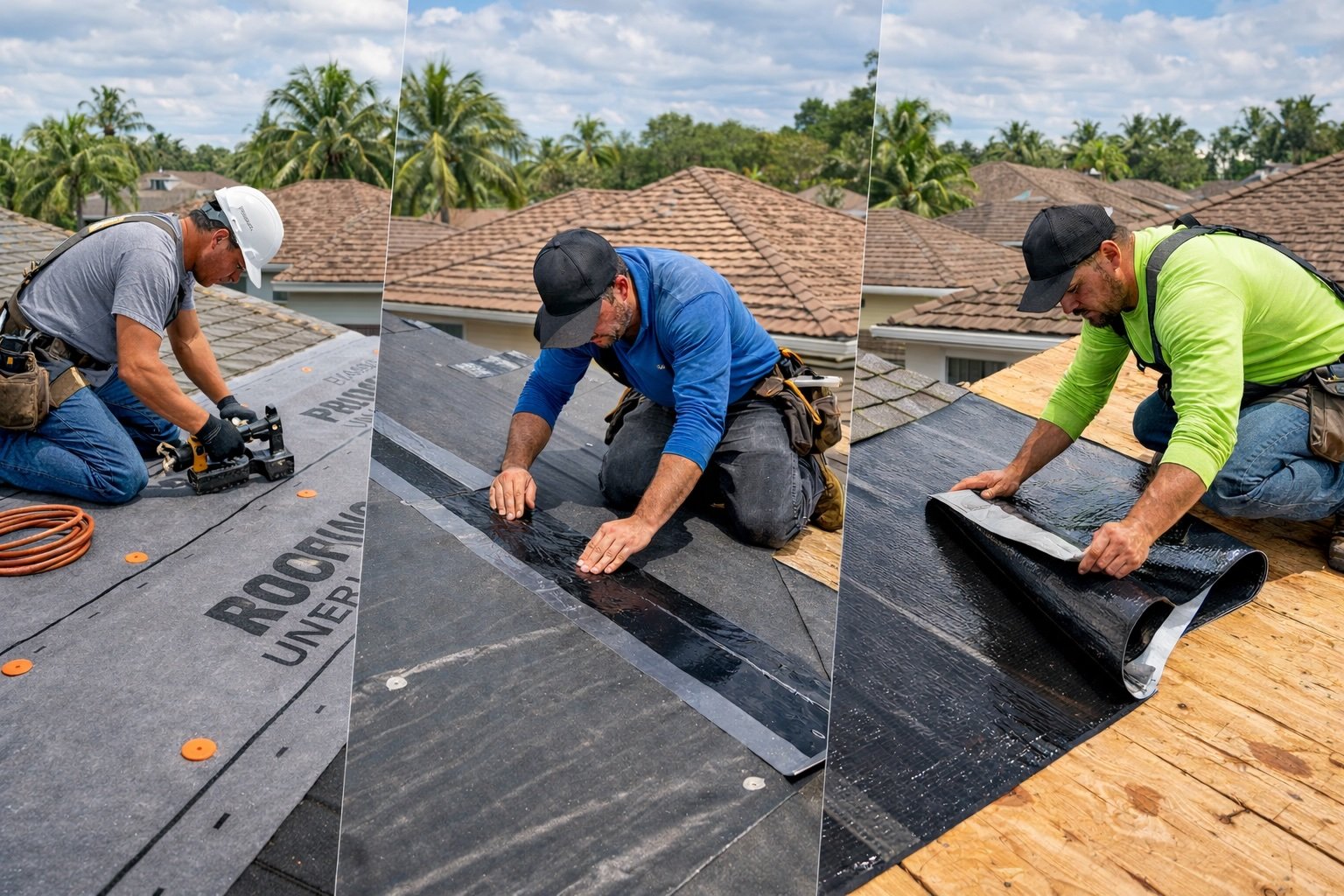 Roof Underlayment Tampa FL