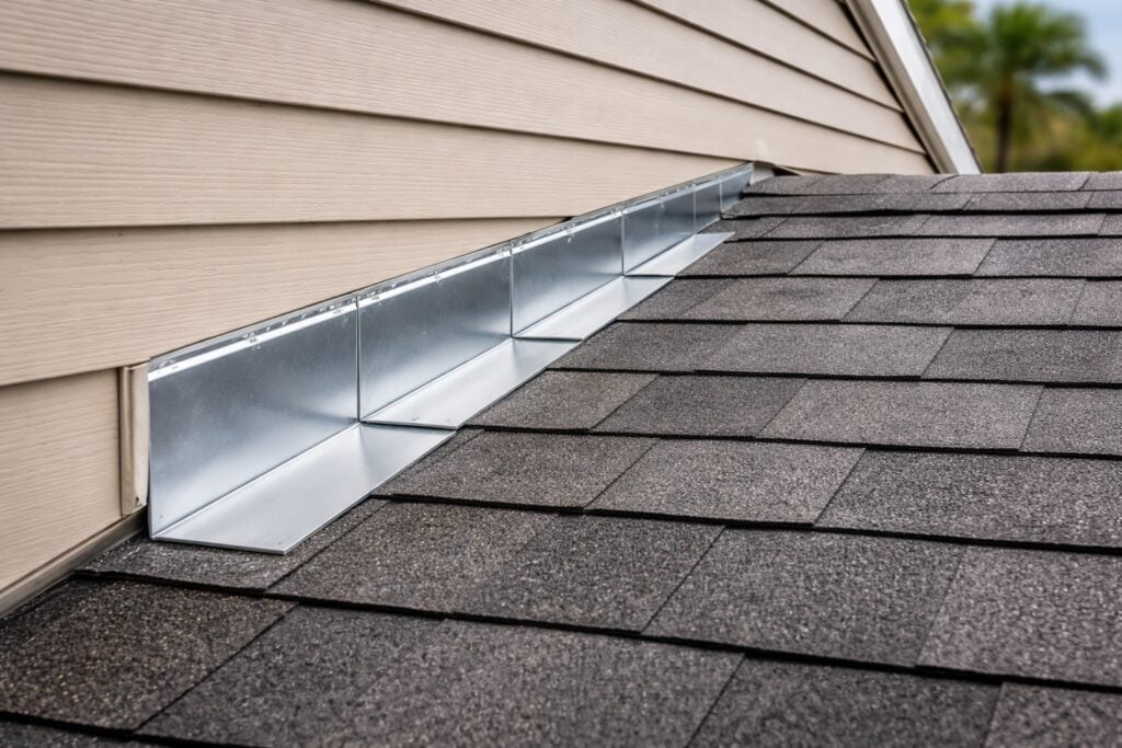 Roof to Wall Flashing Tampa FL